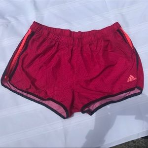 Large Pink Adidas Running Shorts